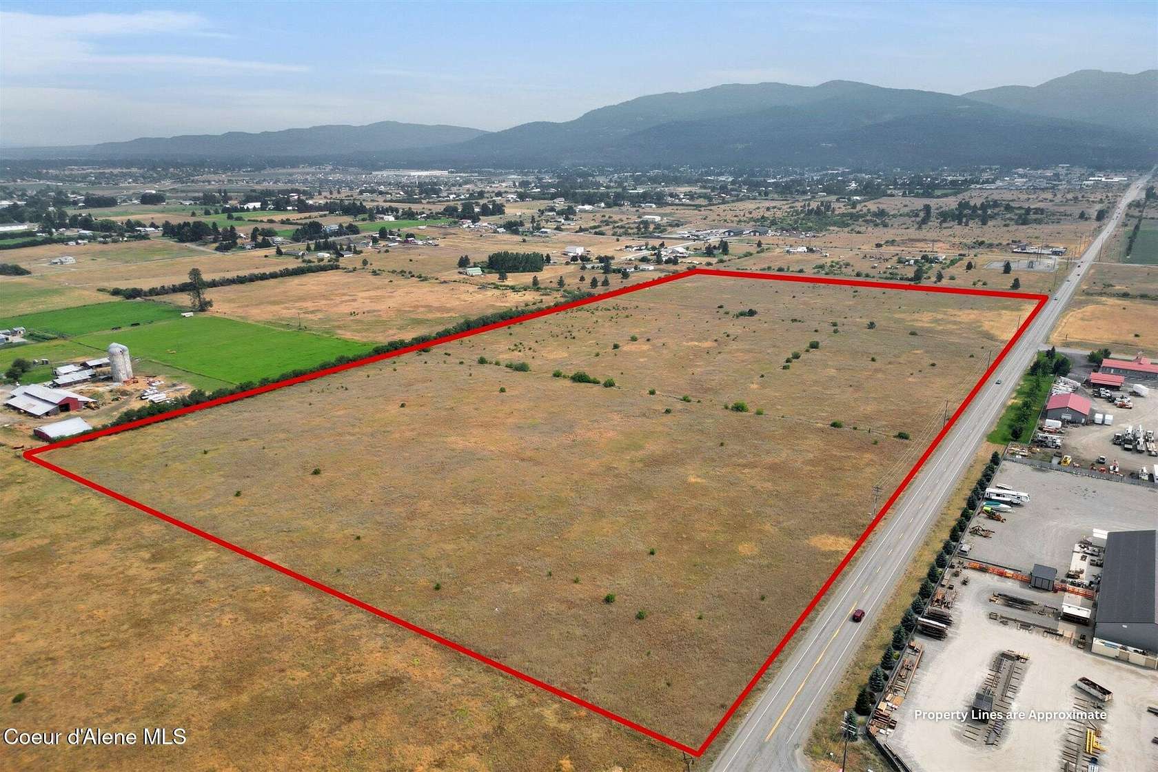 39.9 Acres of Mixed-Use Land for Sale in Post Falls, Idaho