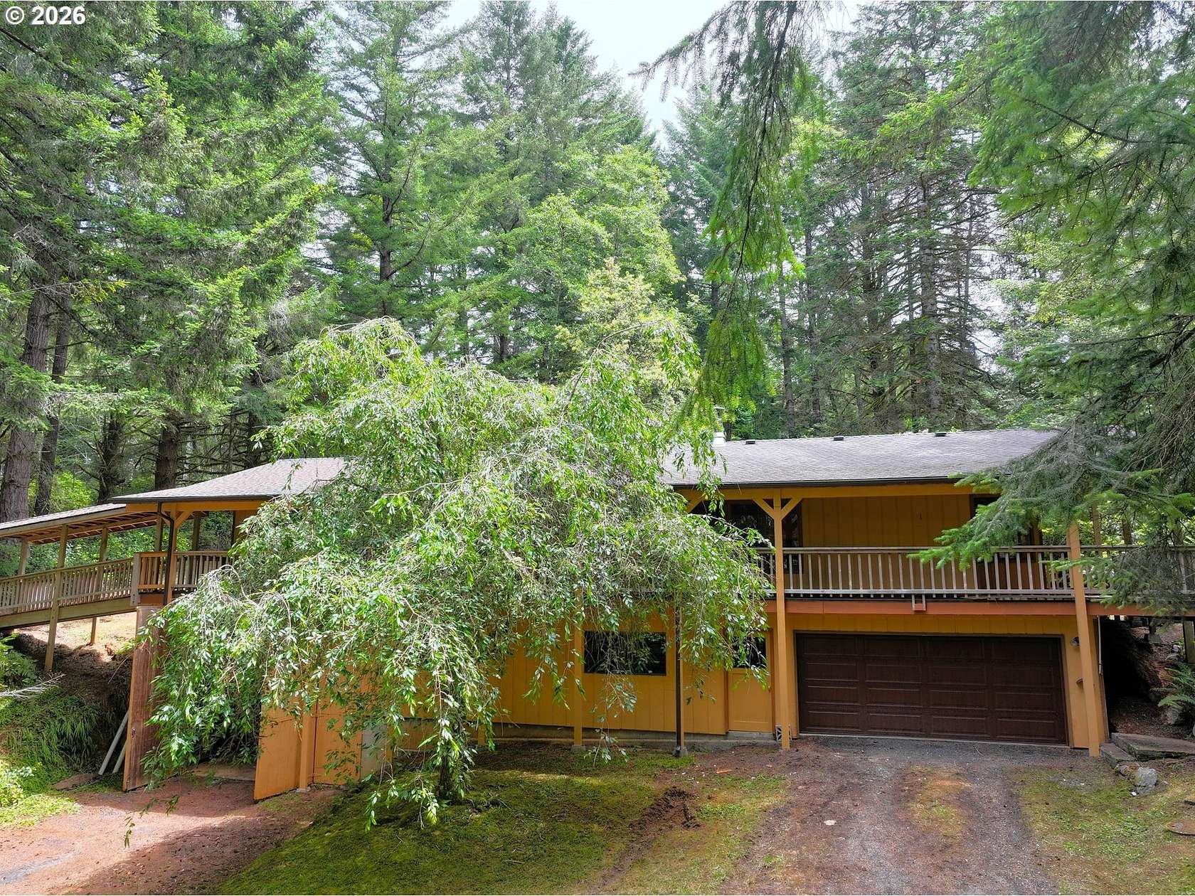 9.85 Acres of Land with Home for Sale in Brookings, Oregon