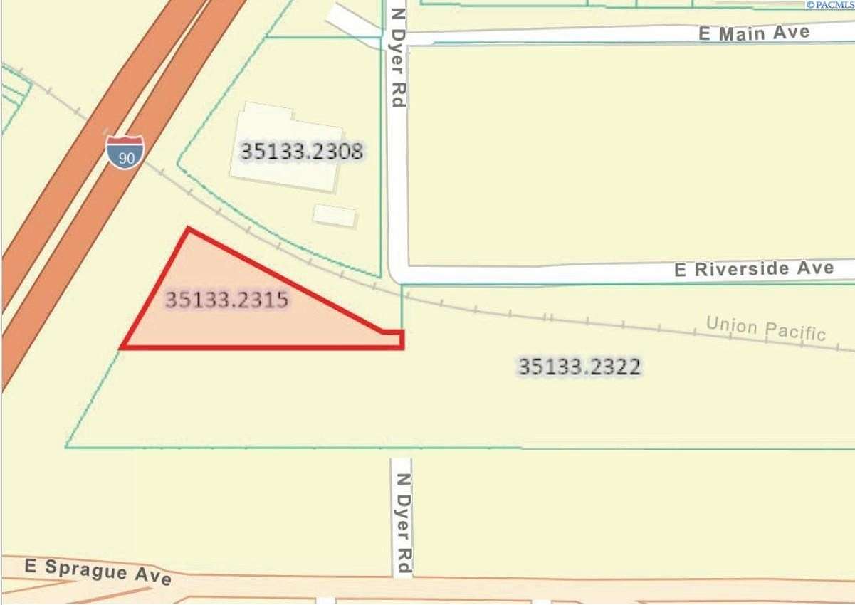 0.89 Acres of Commercial Land for Sale in Spokane Valley, Washington