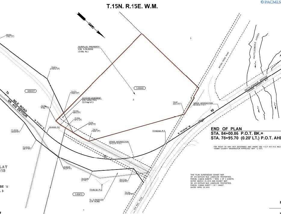 3 Acres of Land for Sale in Nile, Washington