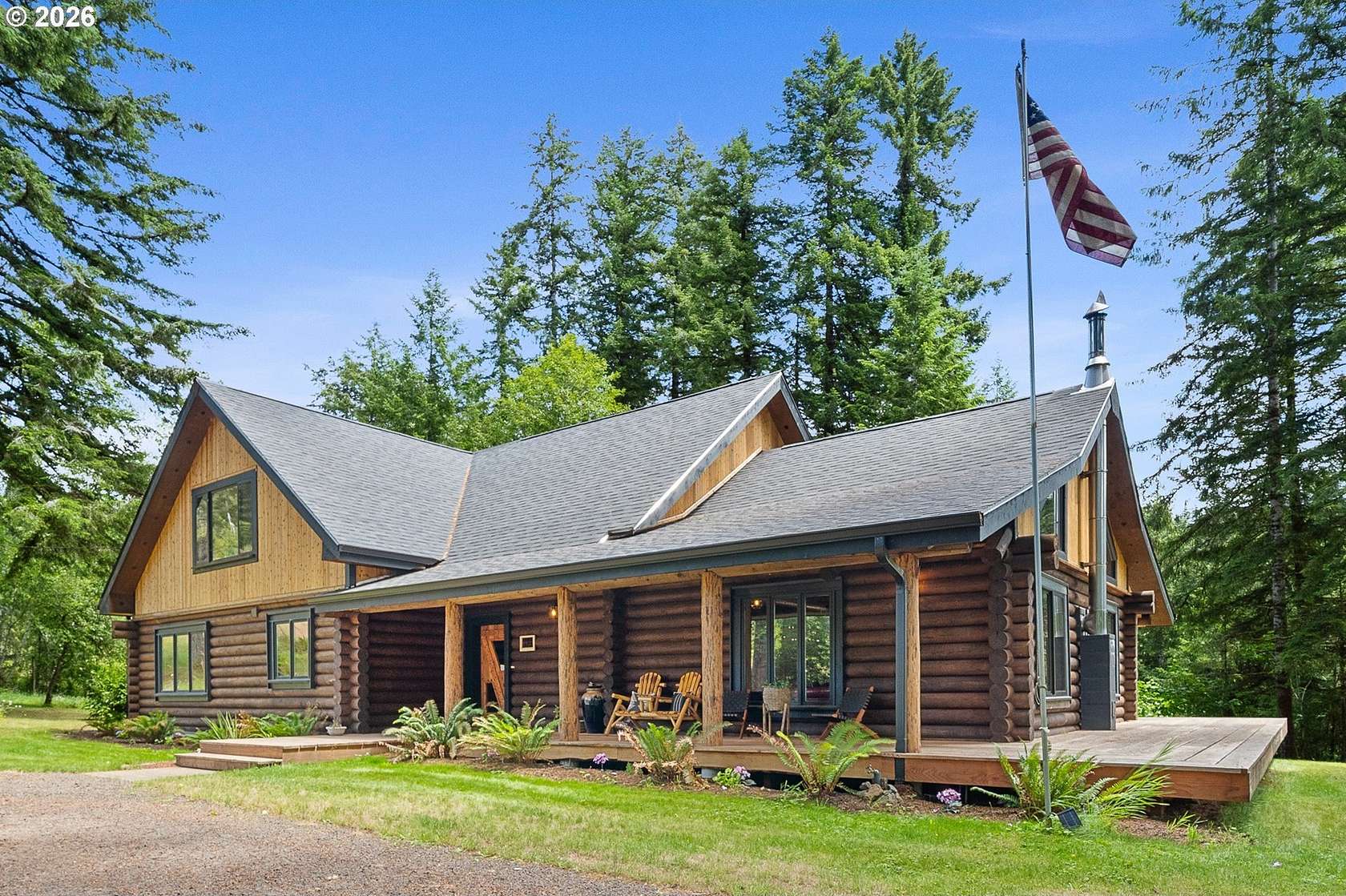 6 Acres of Land with Home for Sale in Beaver, Oregon