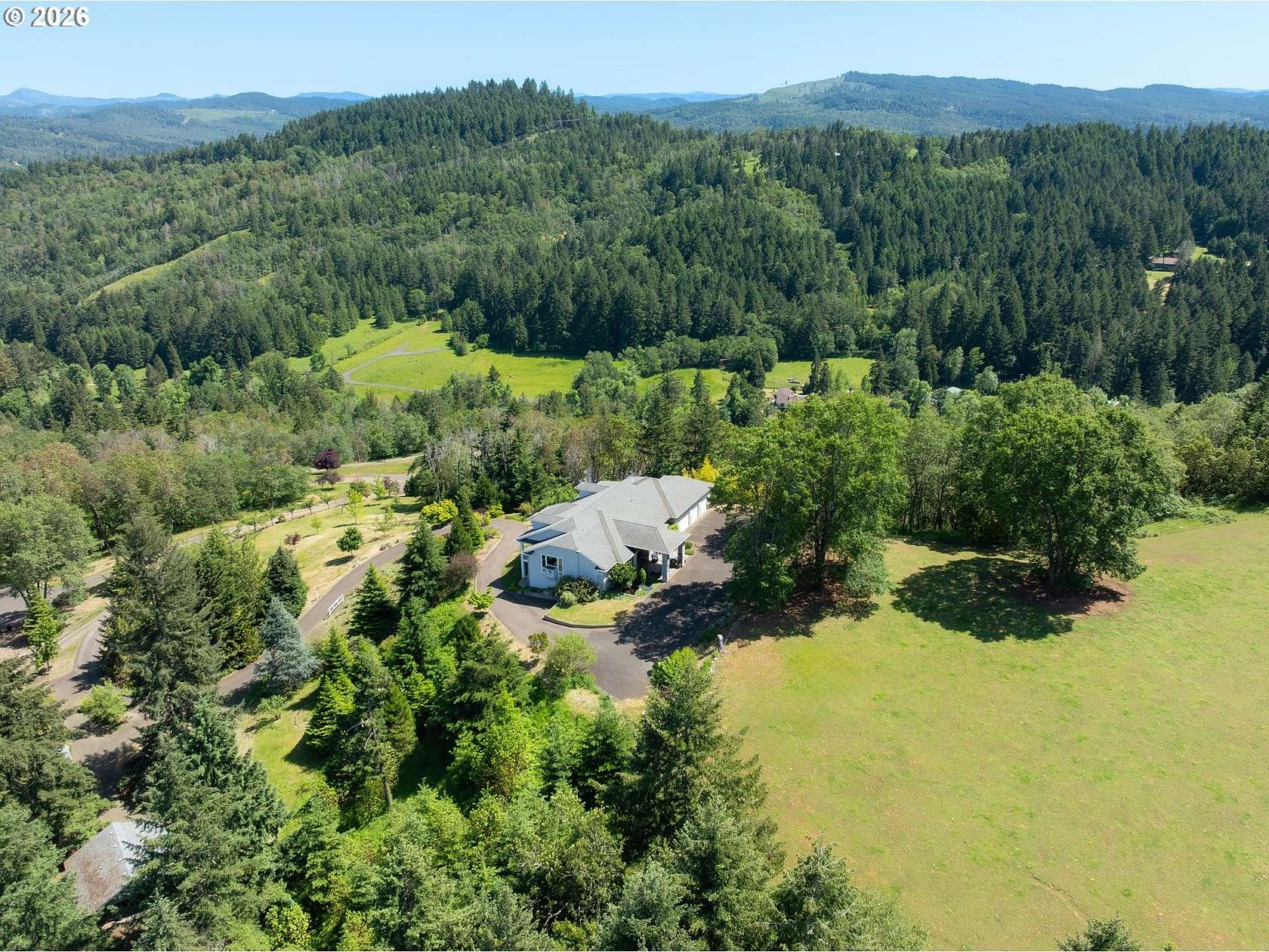 5 Acres of Land with Home for Sale in Roseburg, Oregon