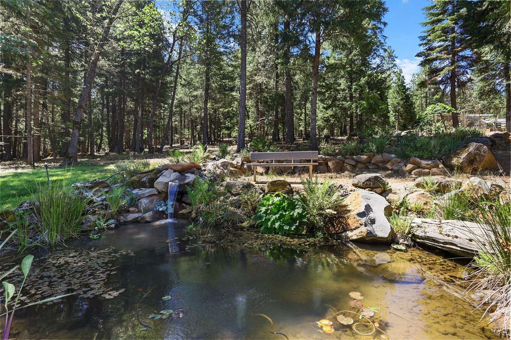 20.8 Acres of Land with Home for Sale in Oak Run, California