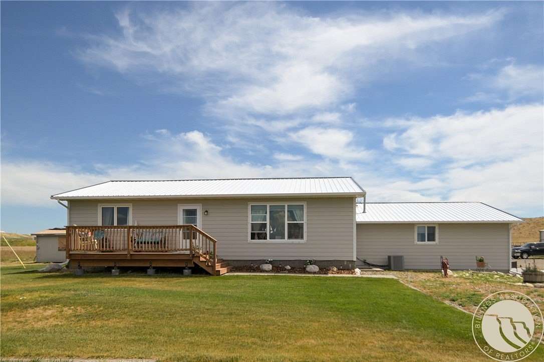 31.9 Acres of Agricultural Land with Home for Sale in Huntley, Montana