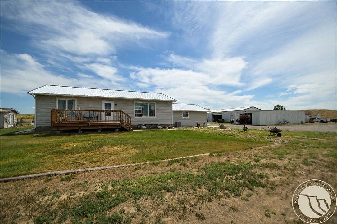 31.9 Acres of Agricultural Land with Home for Sale in Huntley, Montana