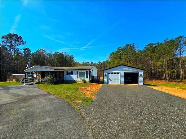 5 Acres of Land with Home for Sale in Mansfield, Georgia
