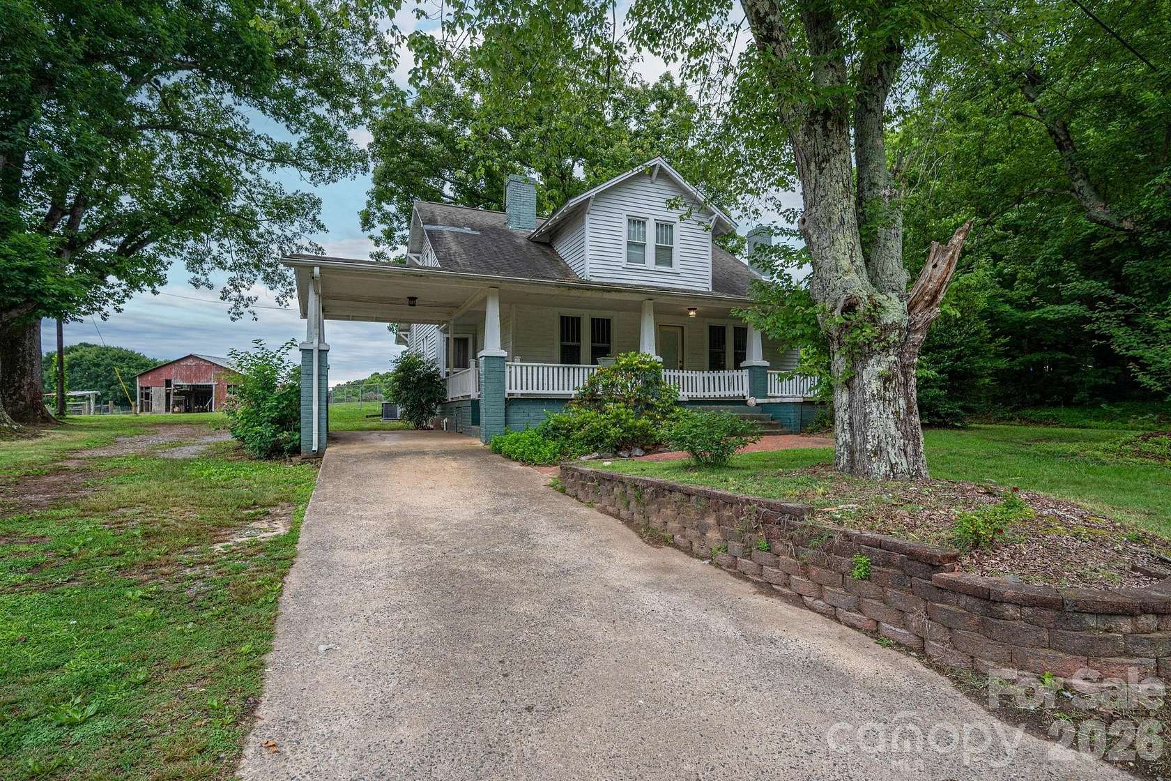 14.2 Acres of Land with Home for Sale in Lawndale, North Carolina