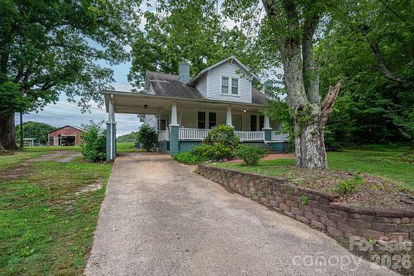 14.2 Acres of Land with Home for Sale in Lawndale, North Carolina