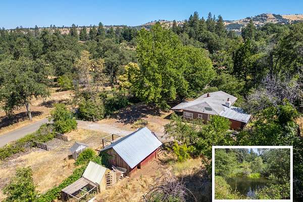 9.56 Acres of Land with Home for Sale in Shingletown, California