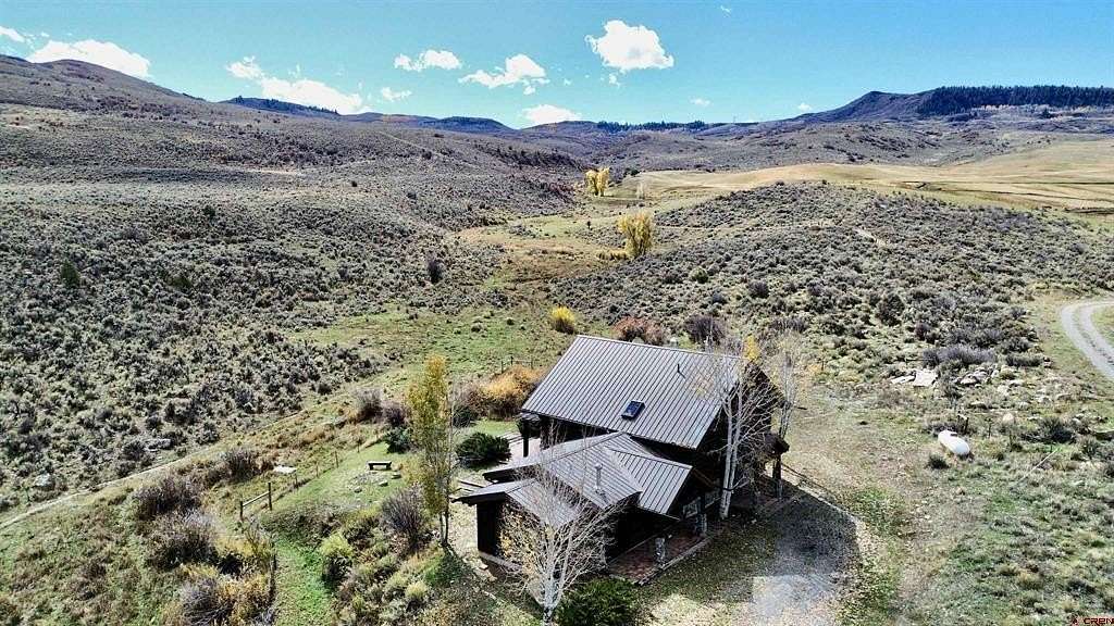 40 Acres of Recreational Land with Home for Sale in Cimarron, Colorado