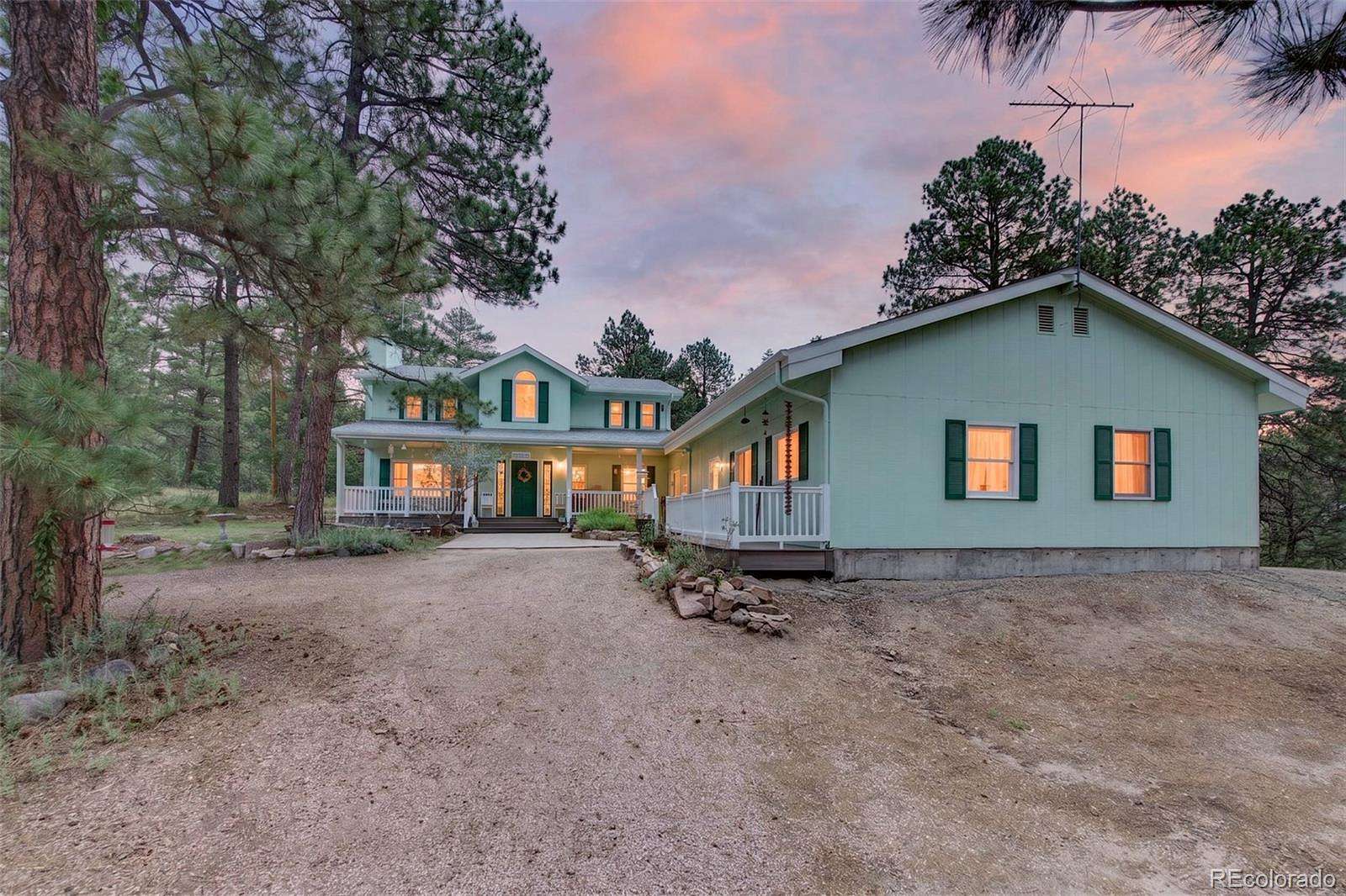 5.47 Acres of Land with Home for Sale in Franktown, Colorado