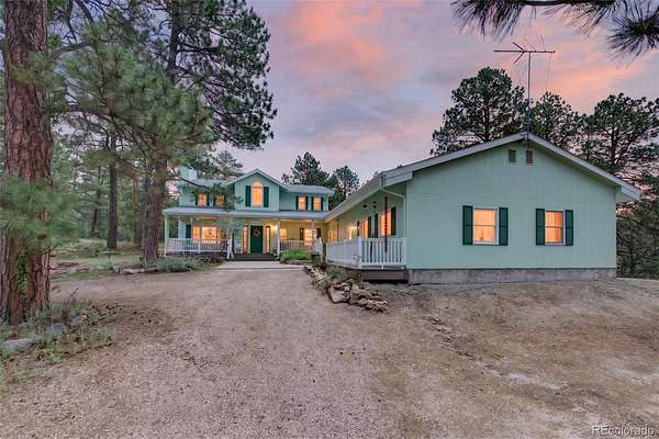 5.47 Acres of Land with Home for Sale in Franktown, Colorado