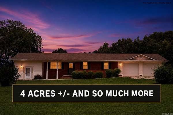 4 Acres of Land with Home for Sale in Marmaduke, Arkansas