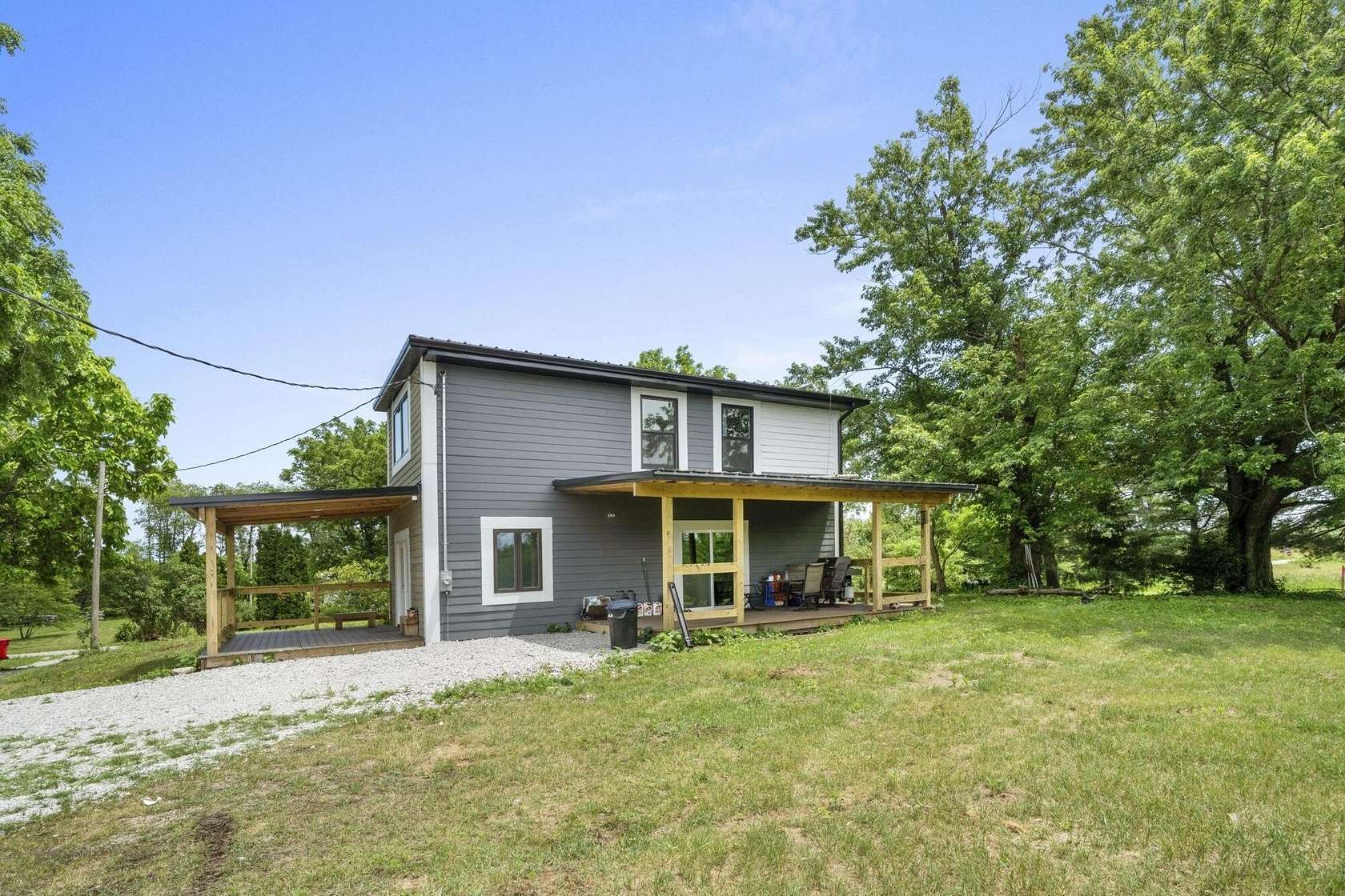 2.37 Acres of Land with Home for Sale in Winamac, Indiana
