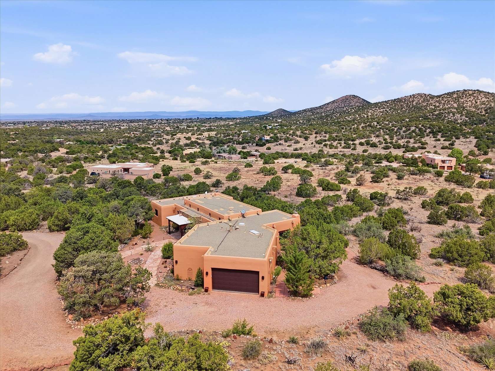 3.78 Acres of Land with Home for Sale in Santa Fe, New Mexico