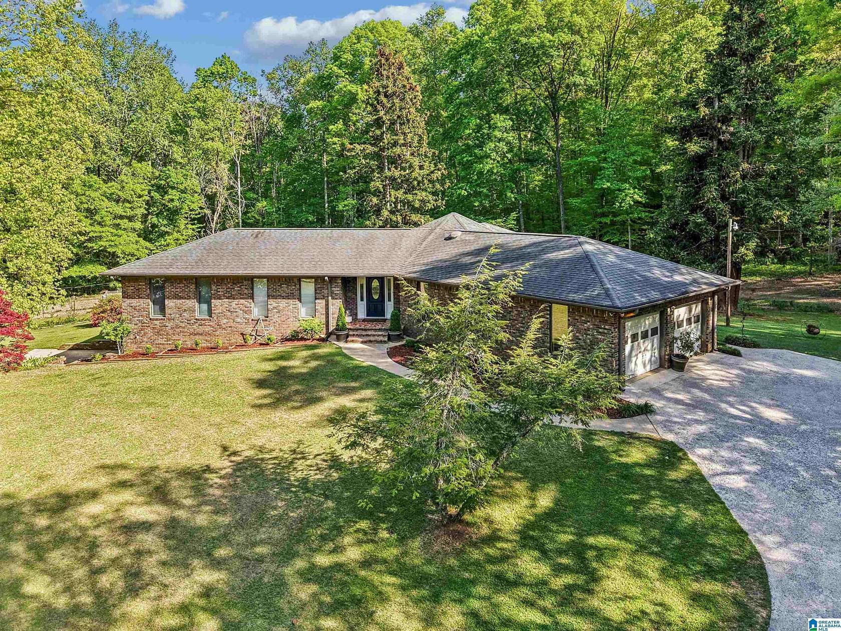 59.7 Acres of Recreational Land with Home for Sale in Springville, Alabama