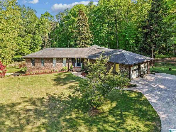 59.7 Acres of Recreational Land with Home for Sale in Springville, Alabama