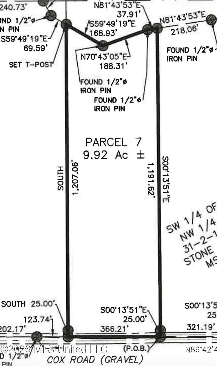 10 Acres of Land for Sale in Wiggins, Mississippi