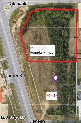 2.2 Acres of Commercial Land for Sale in Ocean Springs, Mississippi