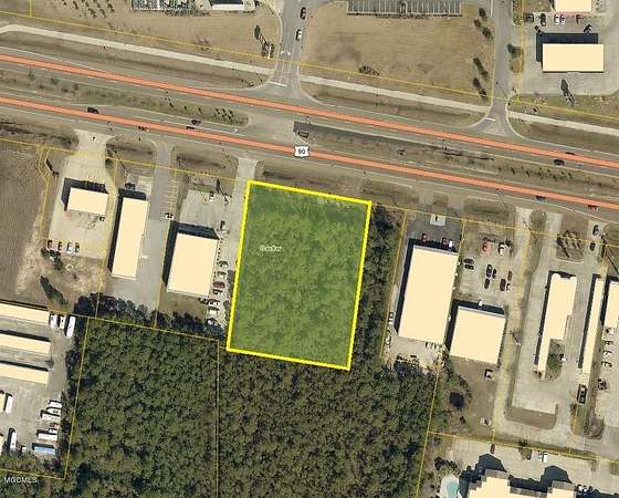 1.15 Acres of Commercial Land for Sale in Gautier, Mississippi