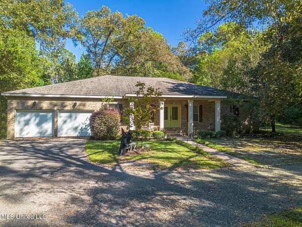 11.7 Acres of Land with Home for Sale in Saucier, Mississippi