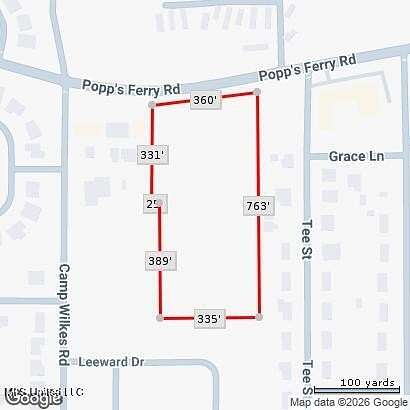 5.7 Acres of Residential Land for Sale in Biloxi, Mississippi