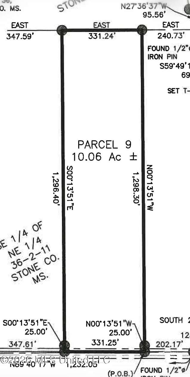 10 Acres of Land for Sale in Wiggins, Mississippi