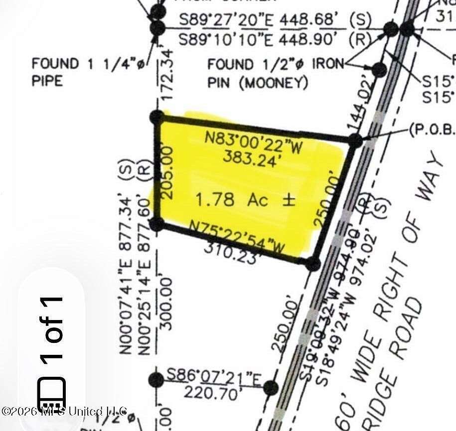 1.78 Acres of Land for Sale in Wiggins, Mississippi