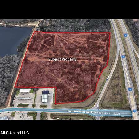 25.3 Acres of Commercial Land for Sale in Long Beach, Mississippi