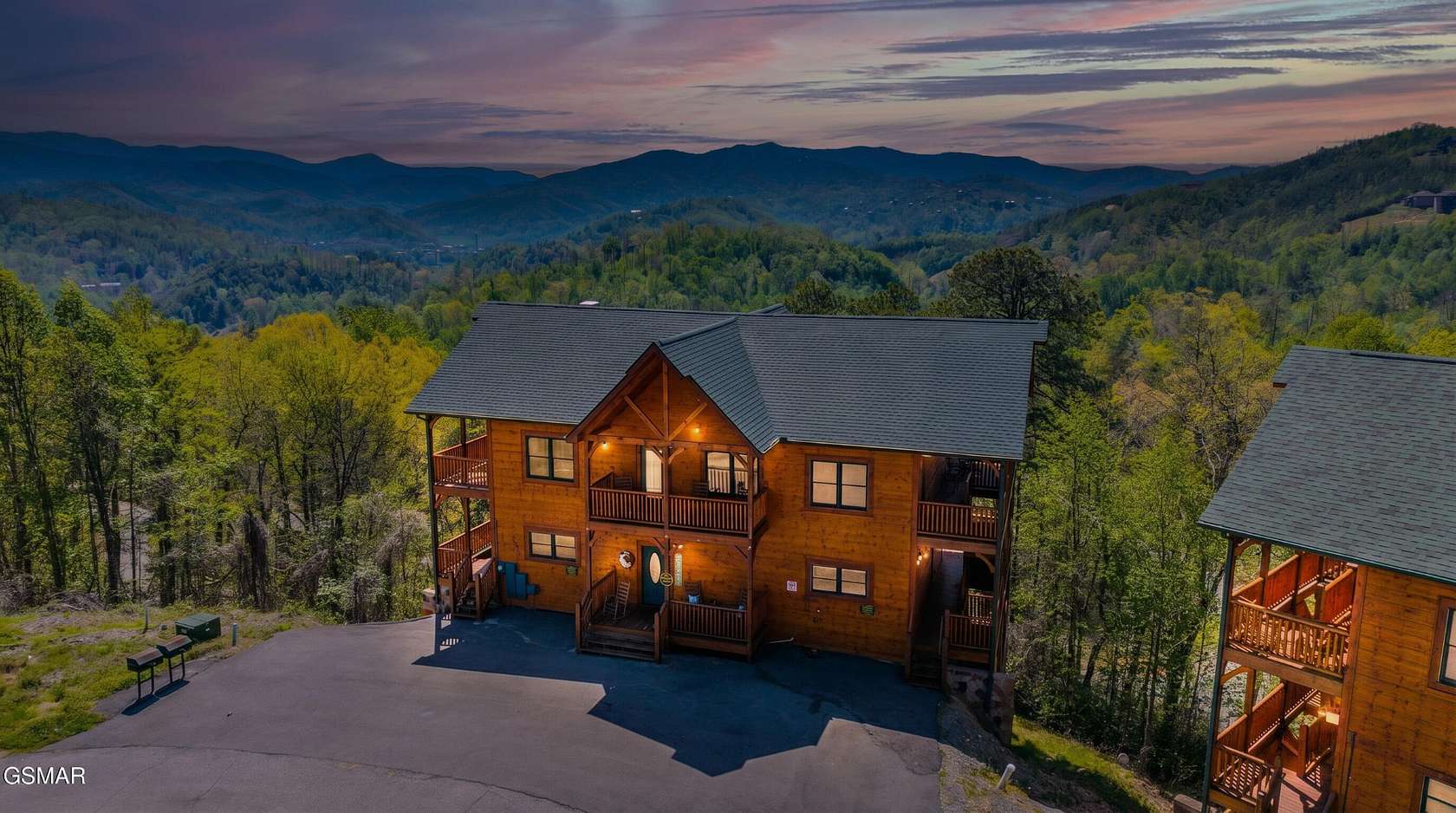 24.8 Acres of Recreational Land with Home for Sale in Gatlinburg, Tennessee