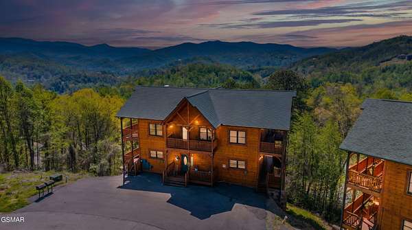24.8 Acres of Recreational Land with Home for Sale in Gatlinburg, Tennessee