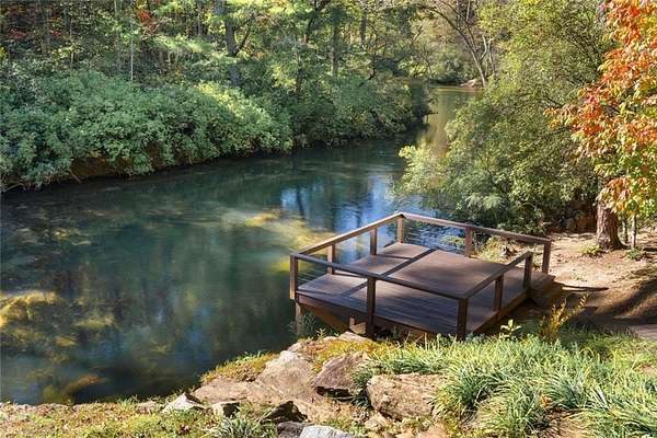 7.59 Acres of Land with Home for Sale in Clarkesville, Georgia