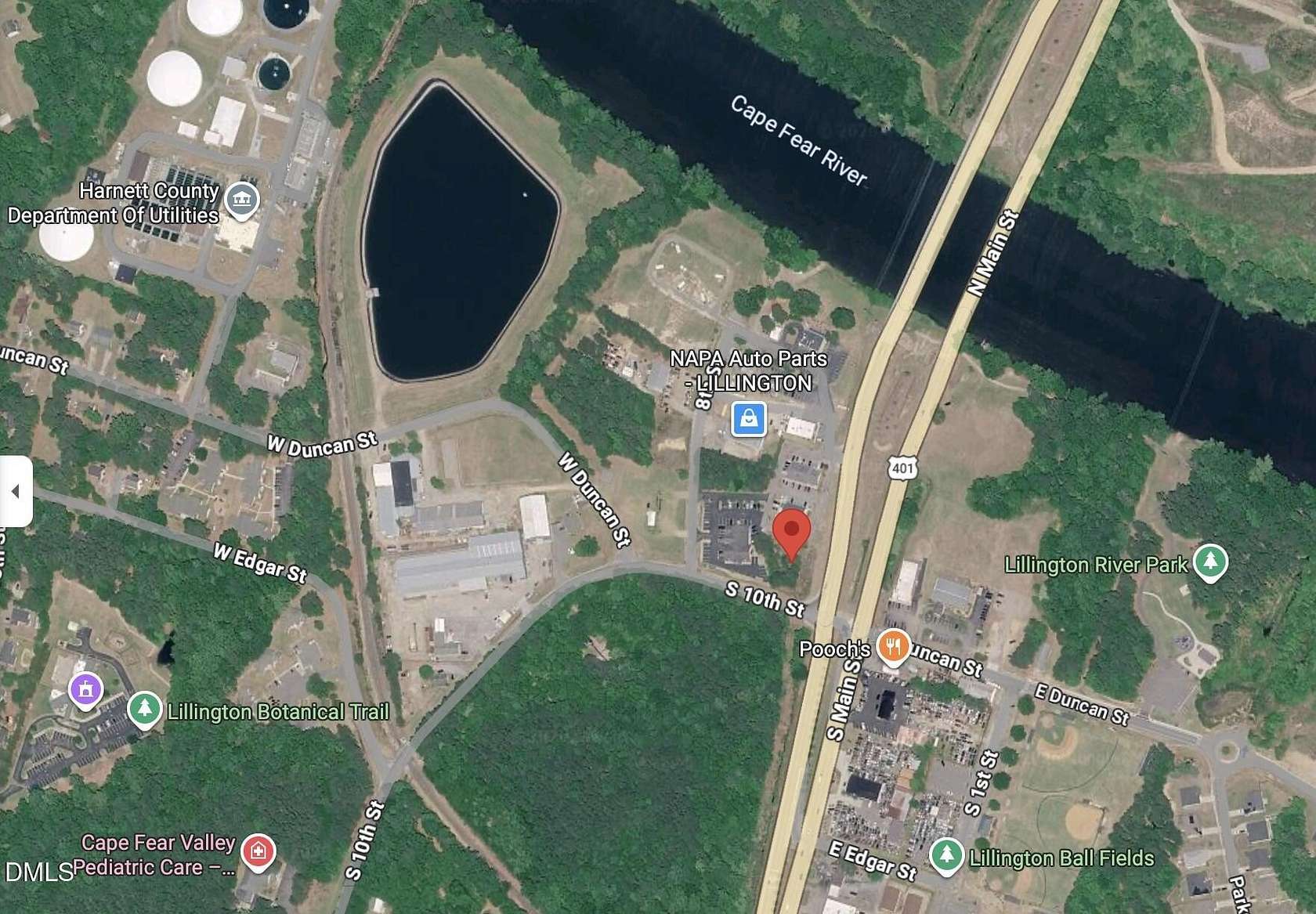0.46 Acres of Commercial Land for Sale in Lillington, North Carolina