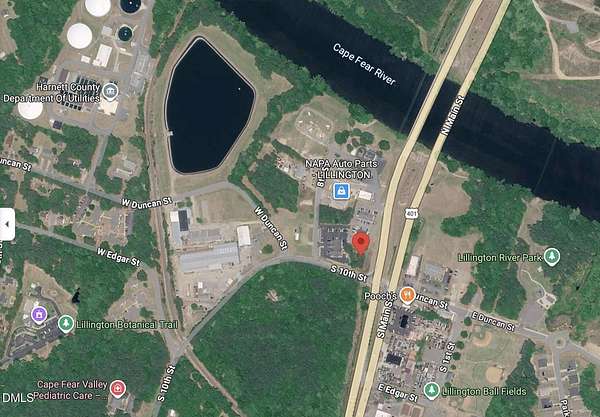 0.46 Acres of Commercial Land for Sale in Lillington, North Carolina