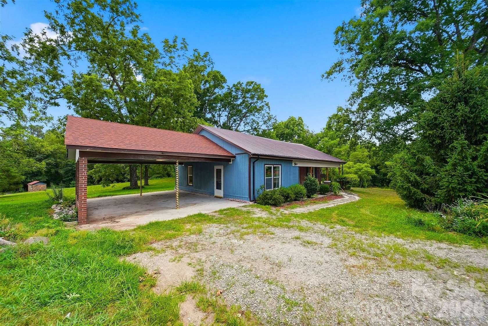 2 Acres of Land with Home for Sale in Connelly Springs, North Carolina