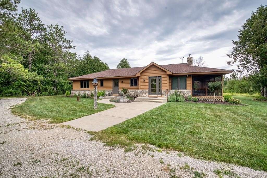 41 Acres of Land with Home for Sale in Sister Bay, Wisconsin