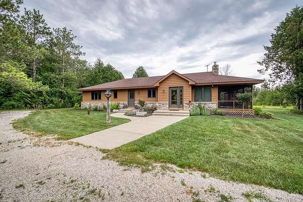 41 Acres of Land with Home for Sale in Sister Bay, Wisconsin