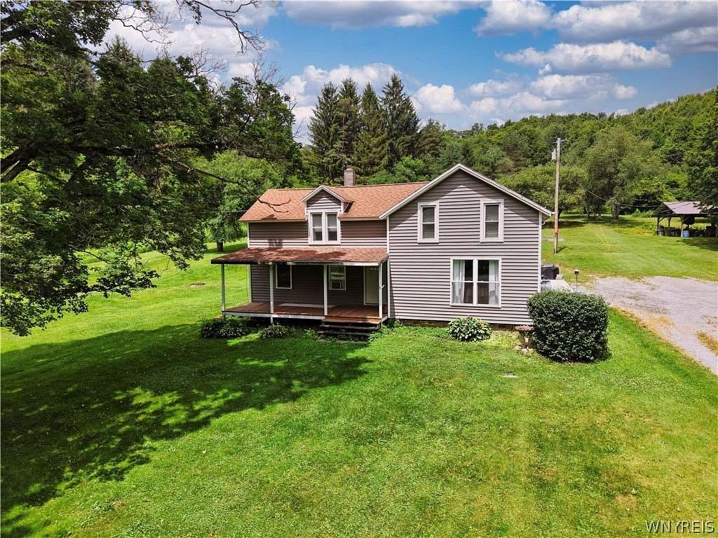 6.5 Acres of Land with Home for Sale in Little Valley, New York