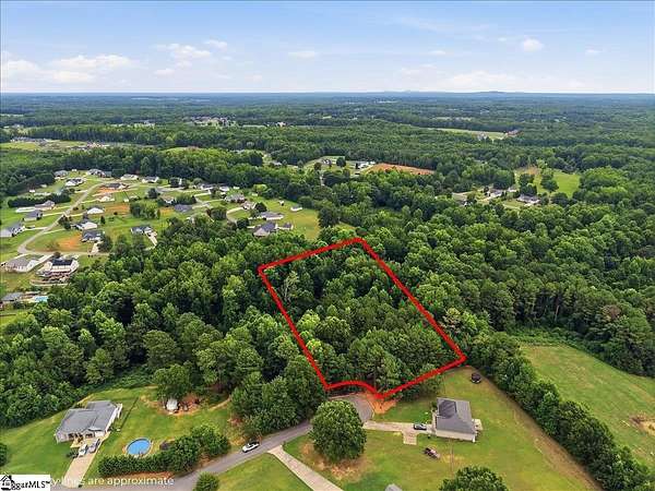 2.3 Acres of Residential Land for Sale in Gaffney, South Carolina