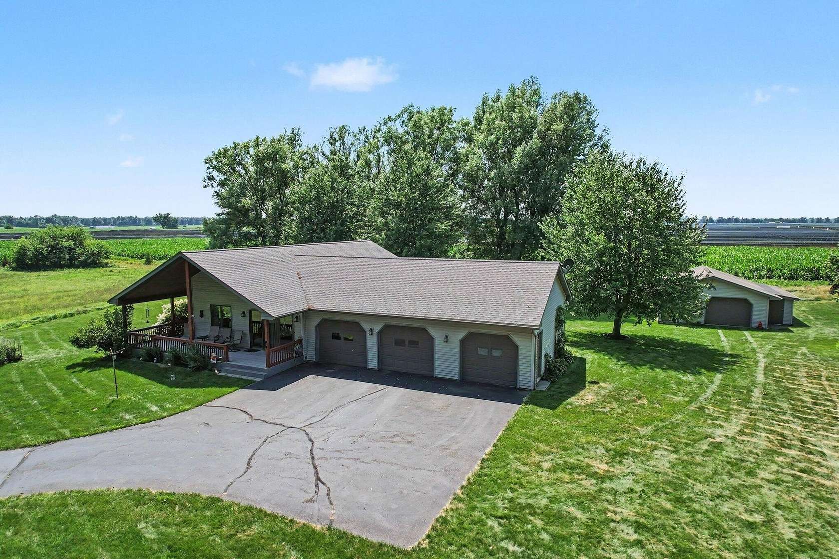 2 Acres of Land with Home for Sale in Marshall, Michigan