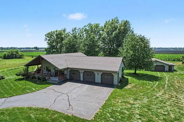 2 Acres of Land with Home for Sale in Marshall, Michigan