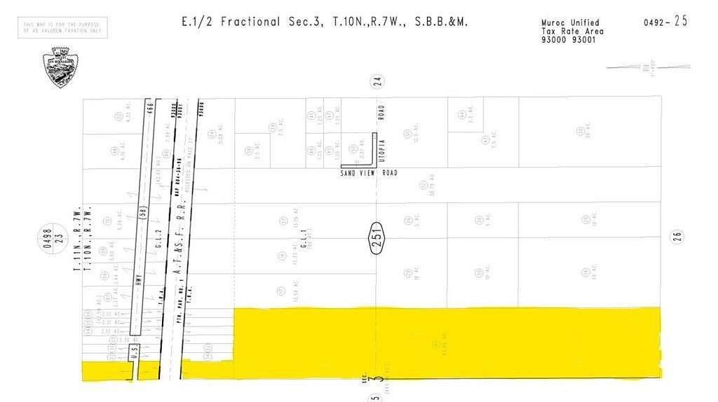 65 Acres of Land for Sale in Boron, California