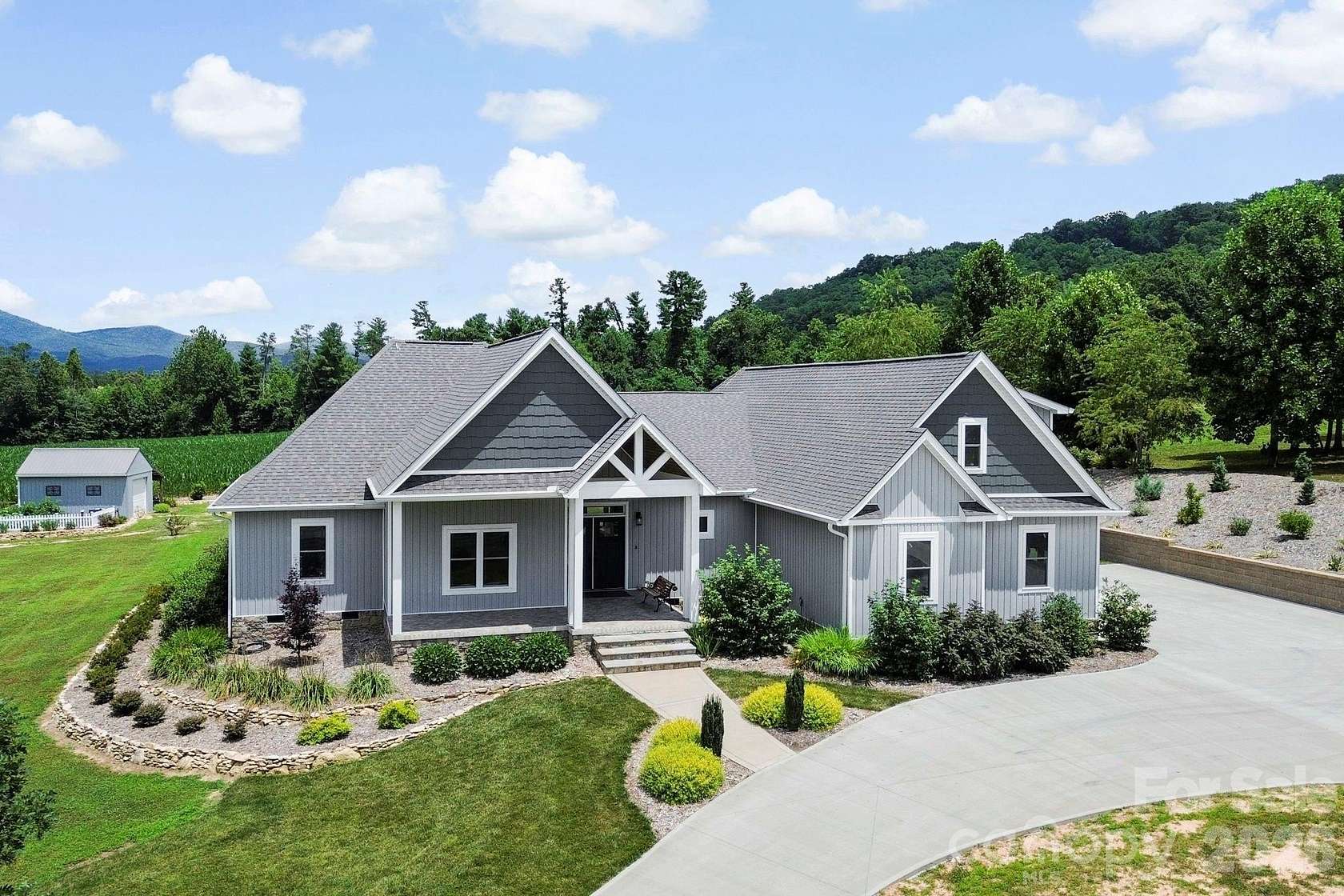 3.1 Acres of Land with Home for Sale in Hendersonville, North Carolina