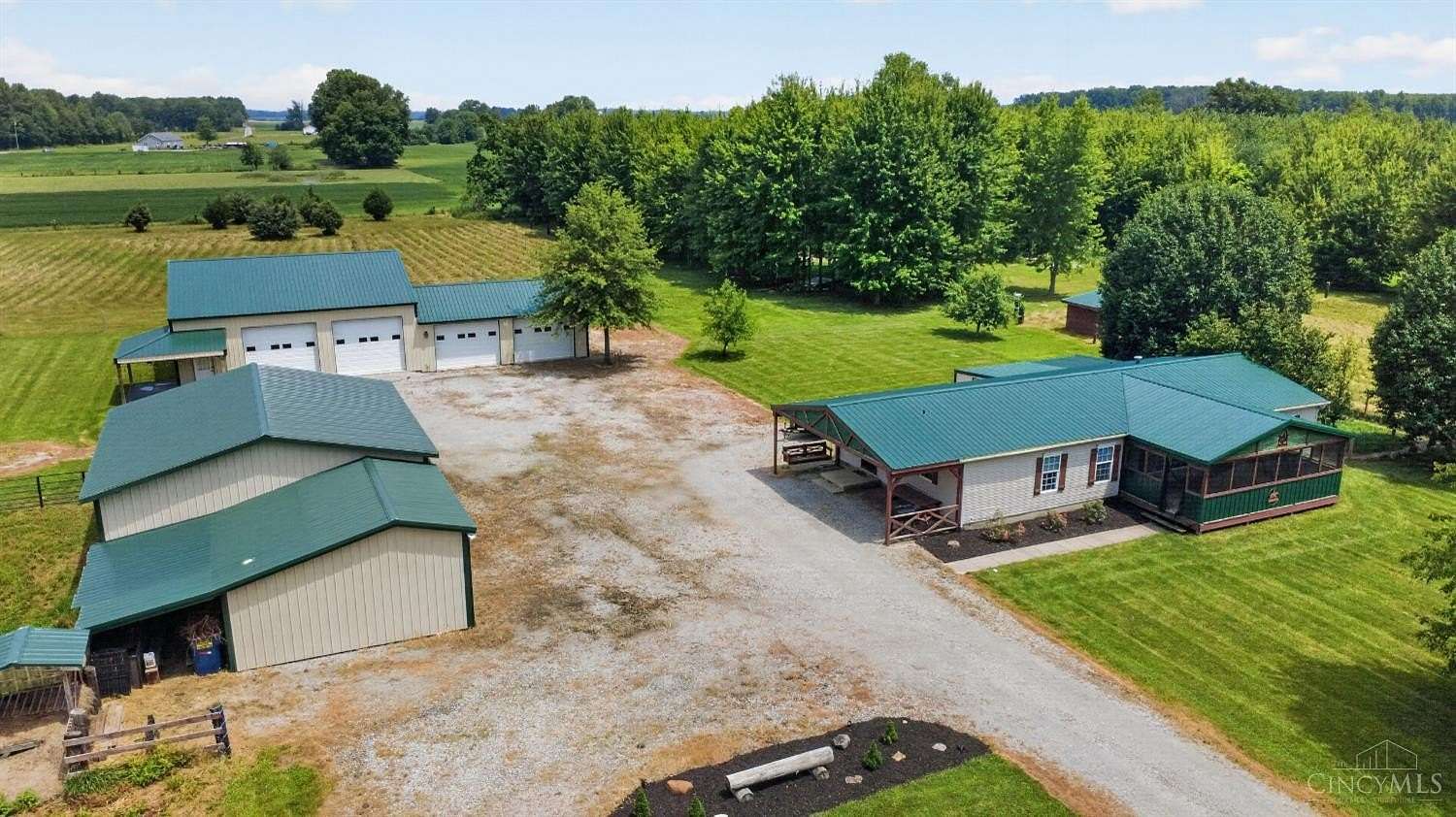 5 Acres of Land with Home for Sale in Jefferson Township, Ohio