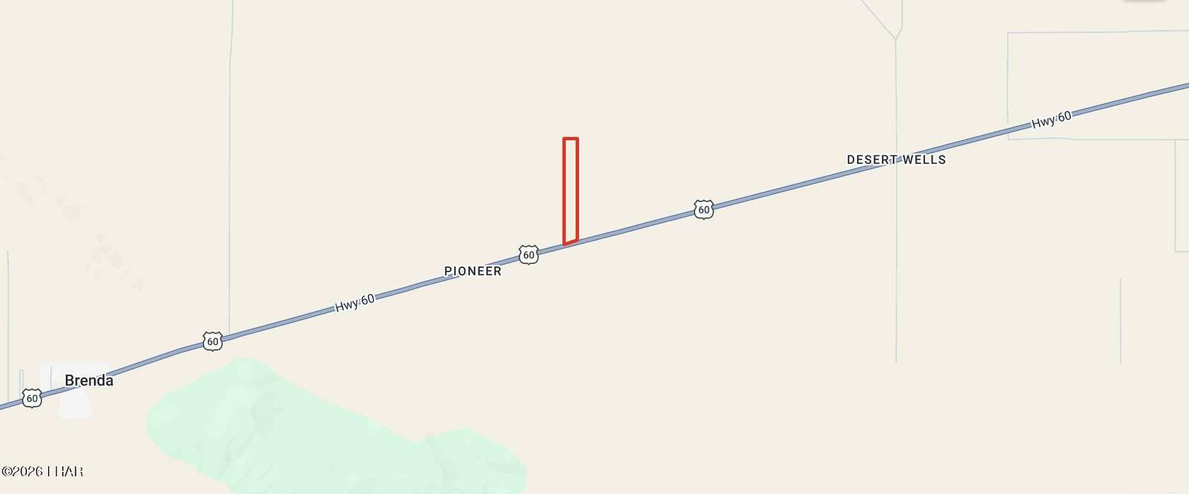 69.4 Acres of Agricultural Land for Sale in Quartzsite, Arizona