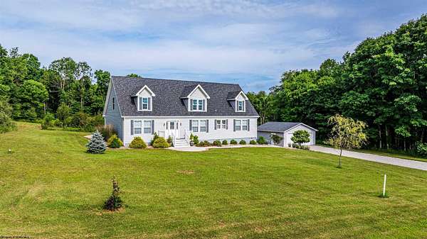 6 Acres of Land with Home for Sale in Bruceton Mills, West Virginia