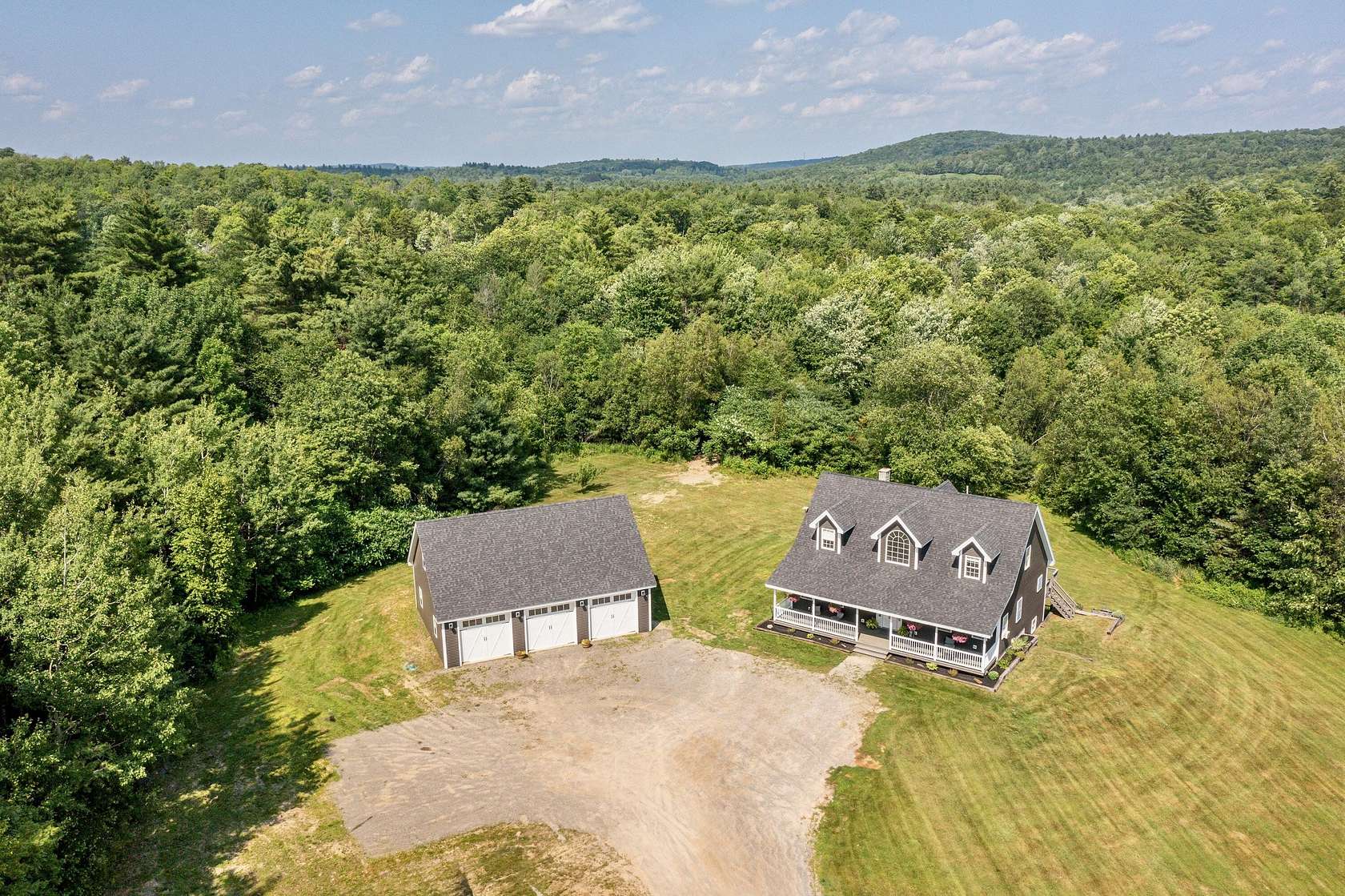 20 Acres of Recreational Land with Home for Sale in Knox Town, Maine