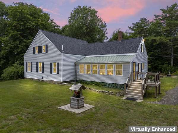 9.8 Acres of Land with Home for Sale in Sabattus, Maine