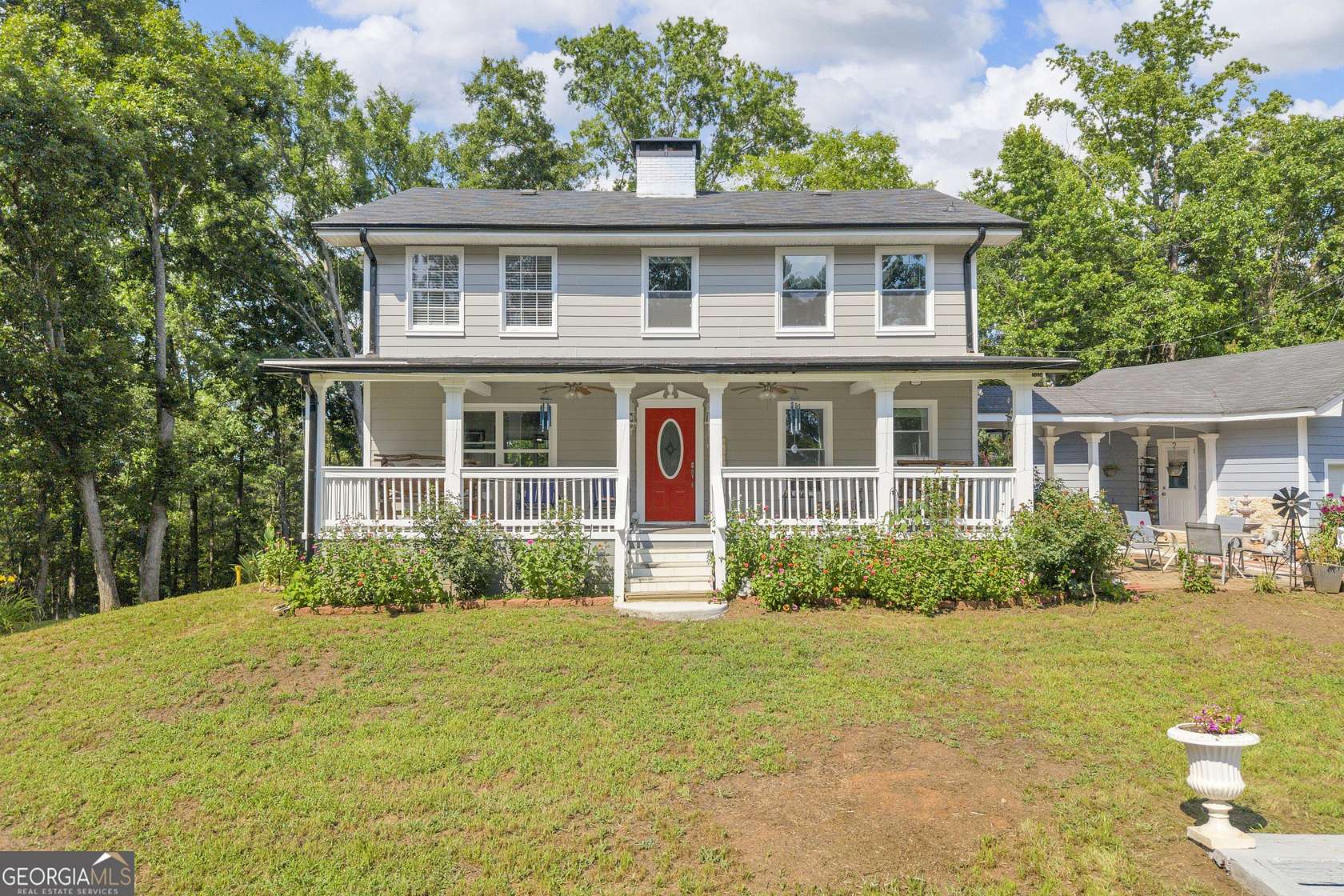 30.2 Acres of Land with Home for Sale in Porterdale, Georgia