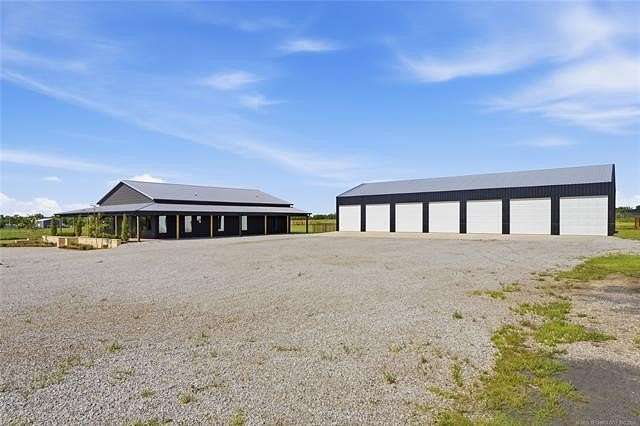 17 Acres of Land with Home for Sale in Mounds, Oklahoma